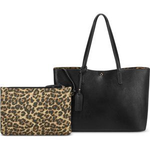 Zeda Faux Leather Tote Sole Society